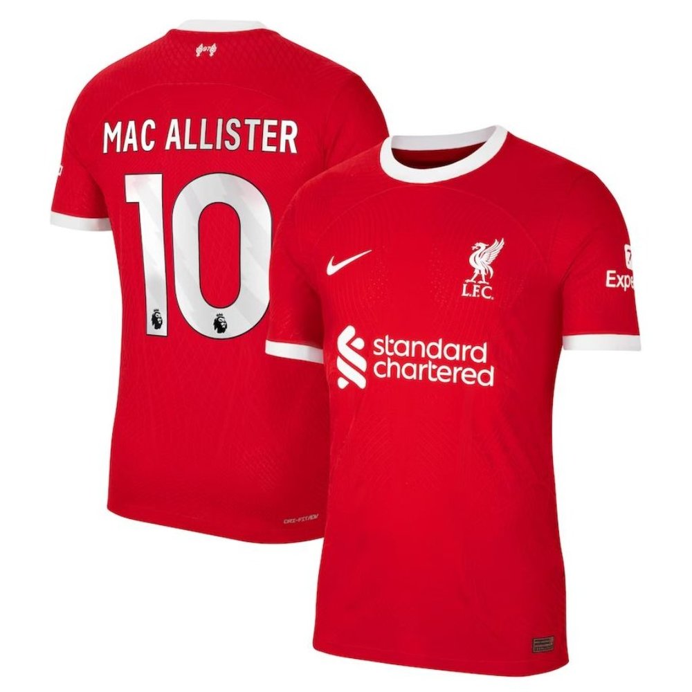 Liverpool F.C. Alexis Mac Allister 2023-24 Home Jersey